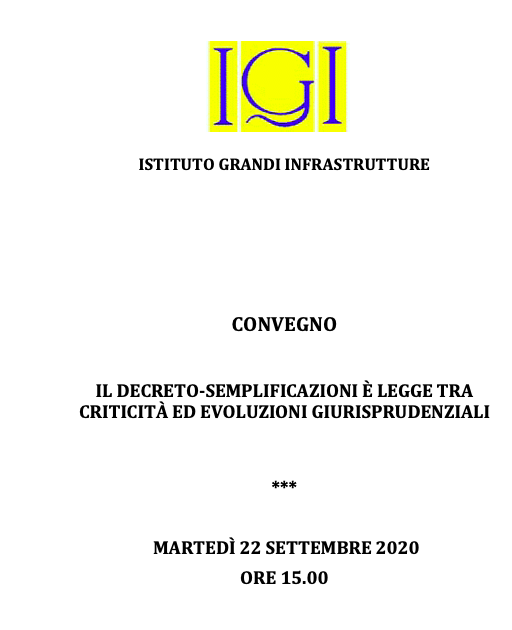 Il decreto-semplificazioni è legge tra criticità ed evoluzioni giurisprudenziali